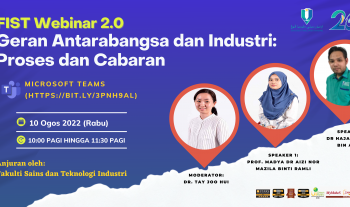 FIST Webinar 2.0: Geran Antarabangsa dan Industri: Proses dan Cabaran